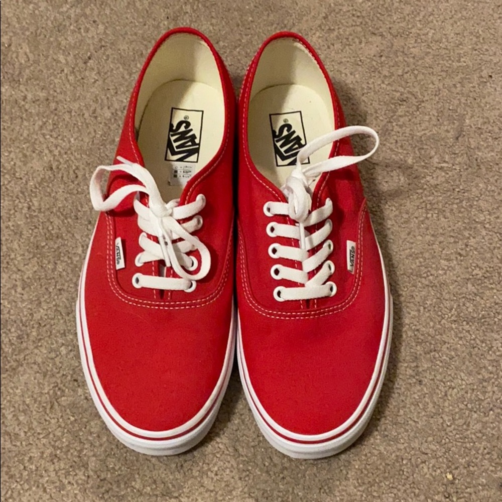 Red Vans
